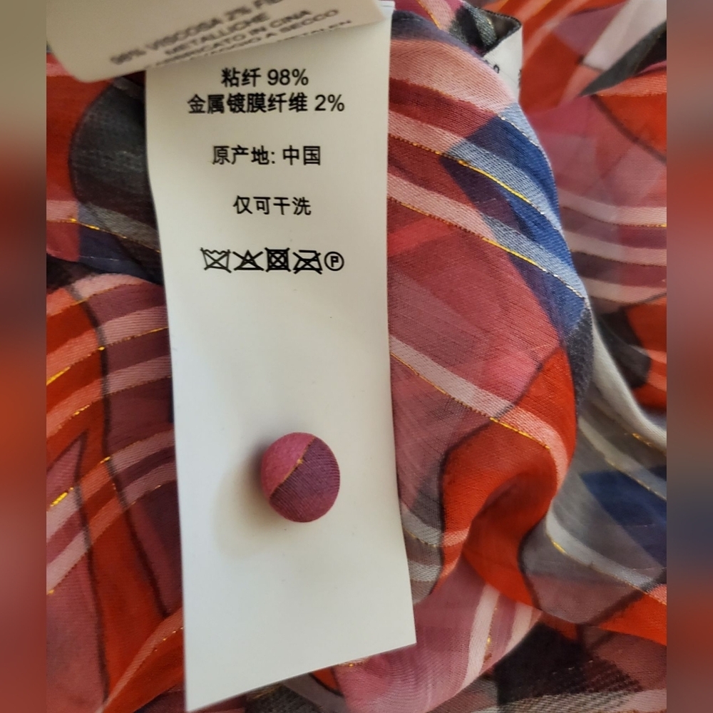 NWT COACH Bold Geo Yoke Knee length Spring Easter Dress Size 10, $595 Retail - Picture 13 of 16